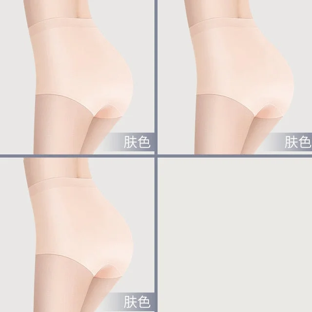 3Pcs/lot Seamless Butt High Waist Panties Slimming Body Tummy Shaper Lingerie Female Underwear Hip Control Bum Lifter Underpants