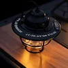 LED Camping Hanging Lamp USB Charging IPX4 Waterproof Lantern for Hiking Fishing
