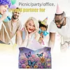 Dreamy Butterfly DIY PULeather Diamond Painting Tissue Box for Adults Beginners Gem Art Painting Napkin Holder for Living Room Bedroom Bathroom Table Decor