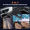 17000PA Car Vacuum Cleaner Portable Cordless Compressed Air Duster for Car Home