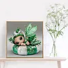 Diamond Painting -DIY Round Drill Doll with Large Eyes