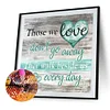 Diamond Painting -DIY Full Square Drill Love(40*40CM)
