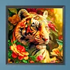Diamond Painting-DIY Full Round Drill Tiger(40*40cm)