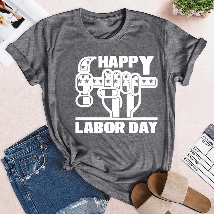 Happy Labor Day T-Shirt-04396-Annaletters