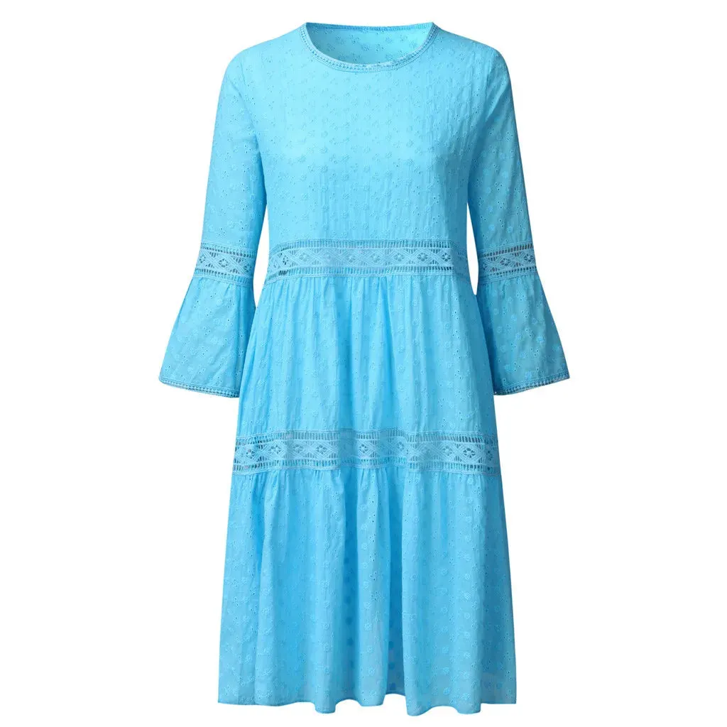 3/4 Sleeve Dress
