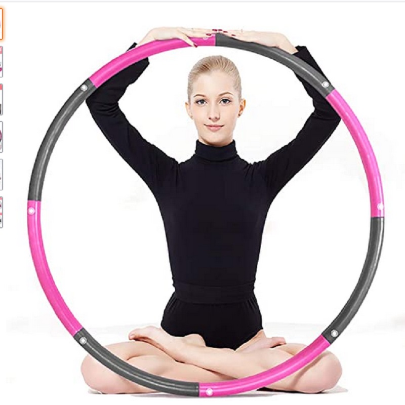 

Removable Foam Padded Exercise Hoop, Fitness Sport Hoops for Adults Kids, 501 Original