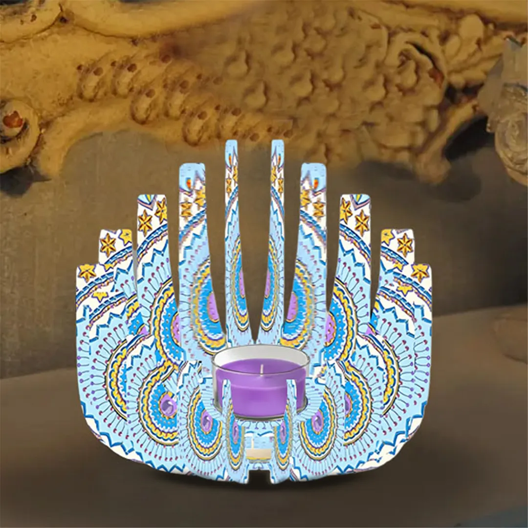 DIY Diamond Art Painting Kits of Candle Holder for Aromatherapy & Home Decor