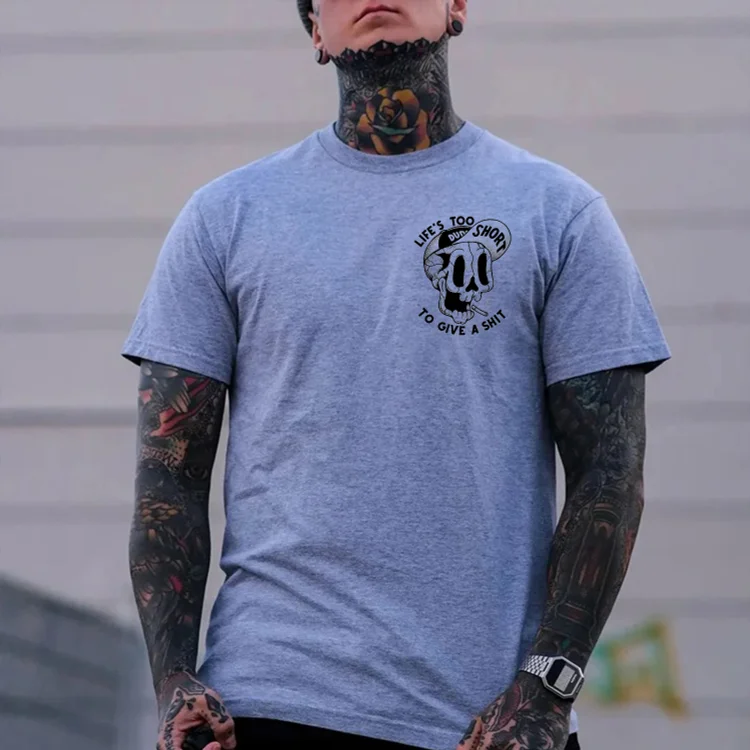 LIFE'S TOO SHORT ピンバッジ Life is too short for Traffic Shirt Gift for Her Gift for Him 2XL