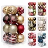 16PCS Creative Painting 8CM Decor Balls for Christmas Tree
