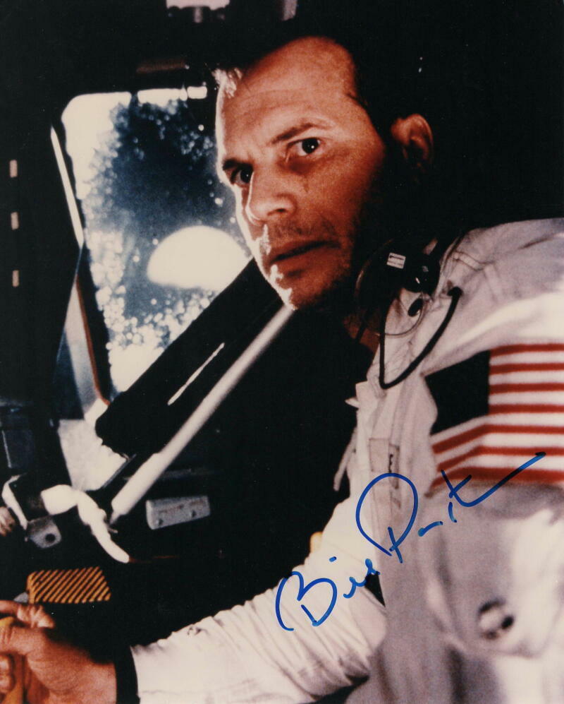 BILL PAXTON SIGNED AUTOGRAPH 8X10 Photo Poster painting - APOLLO 13, TOMBSTONE, TWISTER W/ JSA