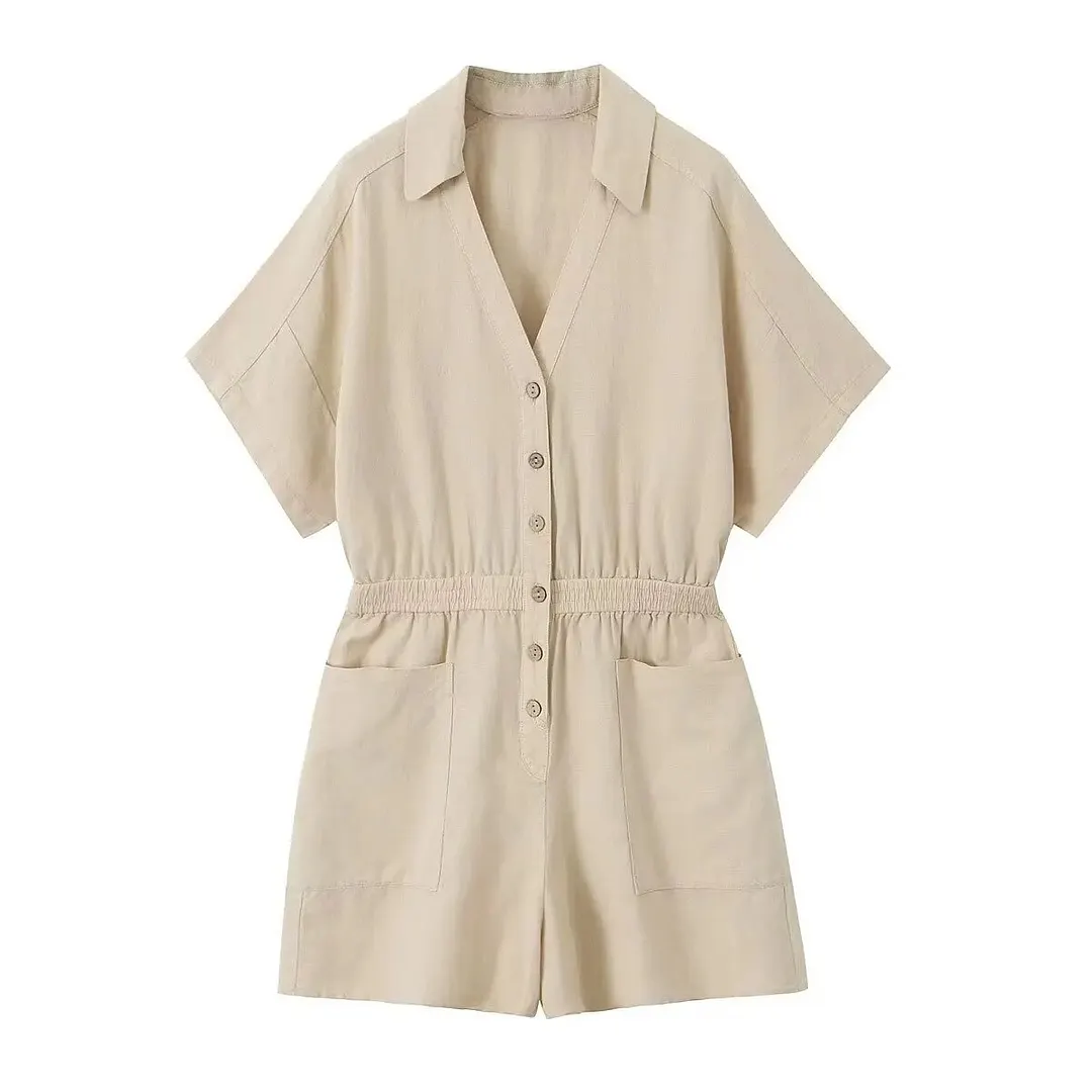 Tailored and Airy Romper
