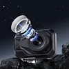 2K HD WiFi Motorcycle Camera IP67 Waterproof Motorcycle Dash Cam 140 Degree Wide Angle Driving Dash Cam DVR Camcorder for Cycling