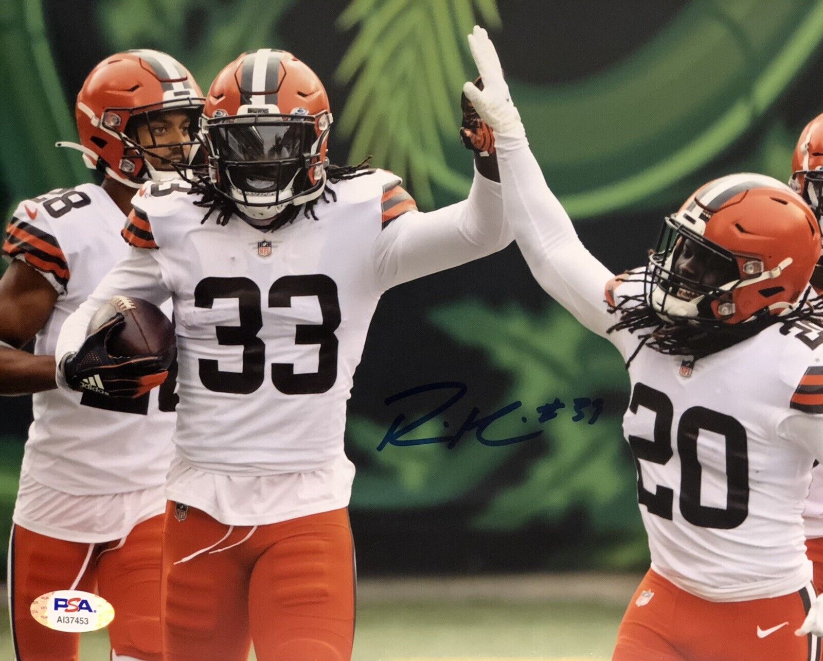 Ronnie Harrison Signed Autographed Cleveland Browns 8x10 Photo Poster painting Psa/Dna