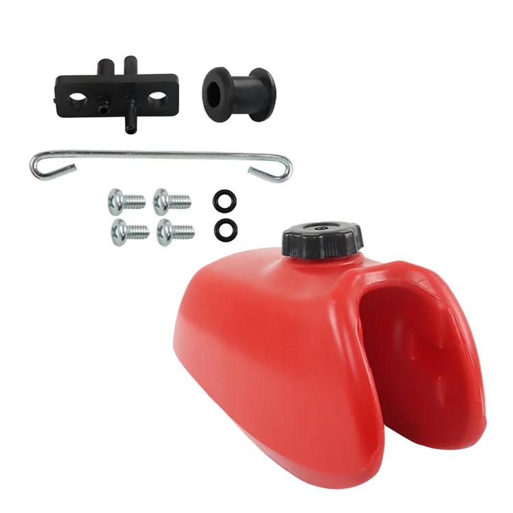 SEBLAFF FT49070 Fuel Tank with Cap Red Plastic Replacement for ATC70 1972-1985