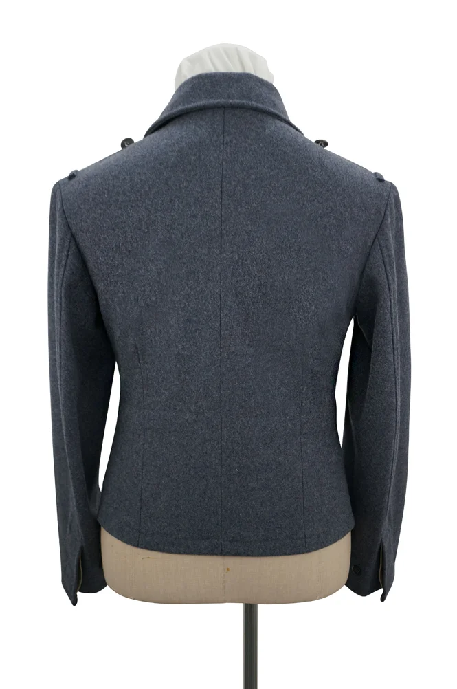   Luftwaffe German Blue Grey Wool Panzer Wrap Jacket German-Uniform