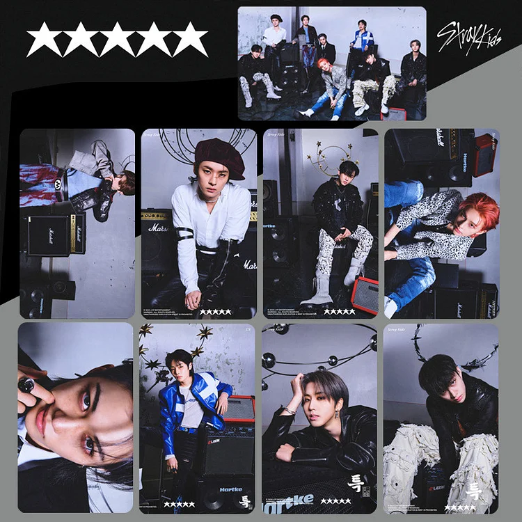 Stray Kids Album ★★★★★ 5-STAR New Teaser Images Photocard