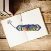 4Pcs Special Shape Bluebird Diamond Painting Bookmark Art Project for Book Lover