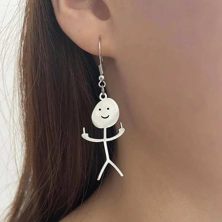 Funny Doodle Earrings Verceri