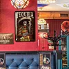 Tequila Serviced Here - Vintage Metal Signs - 20*30cm/30*40cm