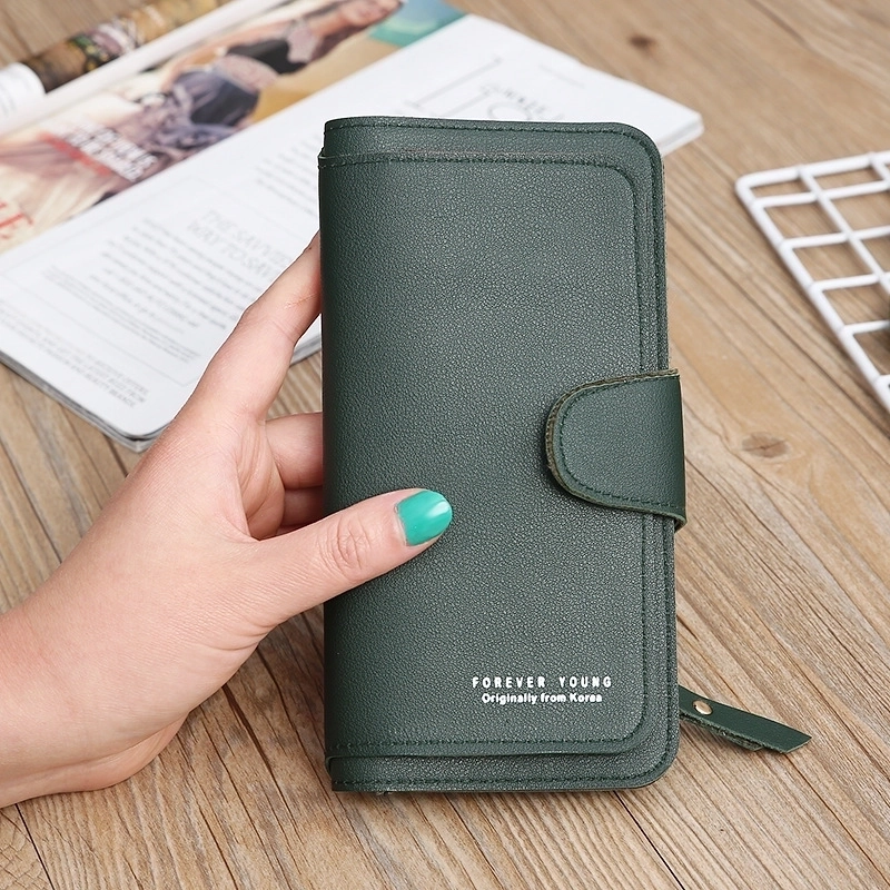 Women’s Wallet Tri-fold Clutch Bag Multi-function Card Bag Coin Bag Mobile Phone Bag