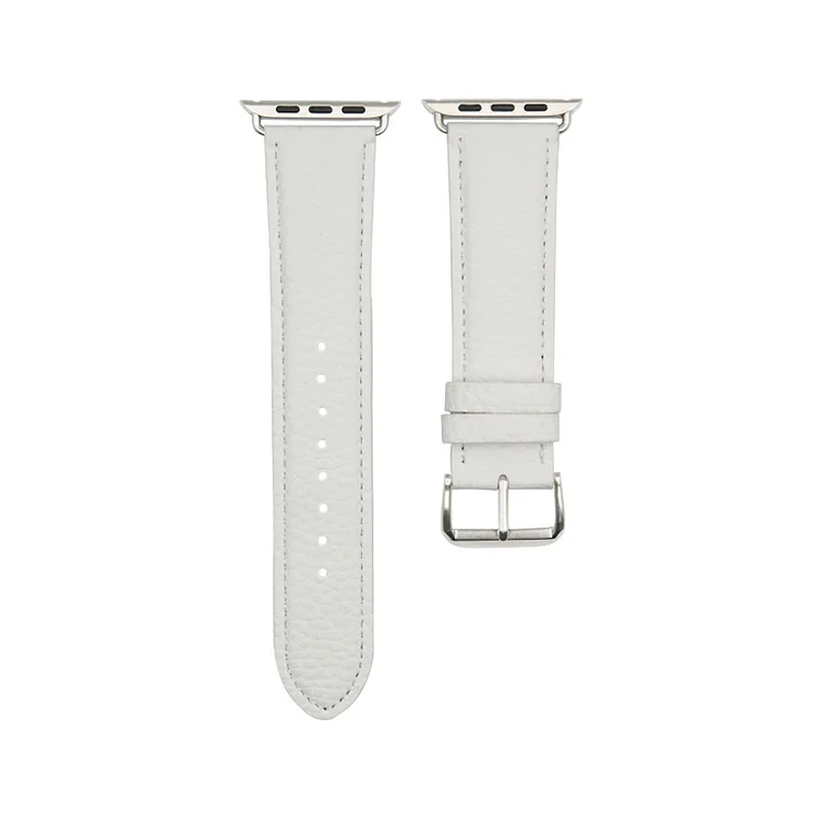 Suitable for apple watch apple iwatch1~8se/ultra litchi pattern couple watch strap in stock
