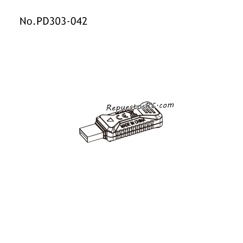 PD RACING TR16ii Piezas para Coches RC Cargador USB PD303-042