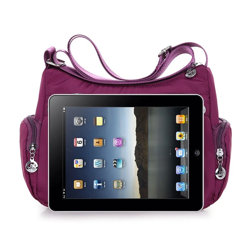 Women Shoulder Messenger Bag Fashion Waterproof Nylon Oxford Crossbody Bag Handbags Good Quality Diagonal Bag Travel Bags Wallet