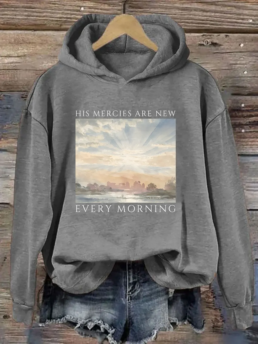 His Mercies Are New Every Morning Hoodie