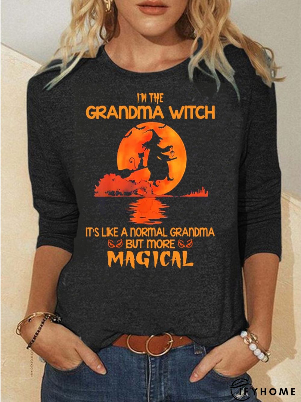 Halloween Crew Neck T-Shirt | IFYHOME
