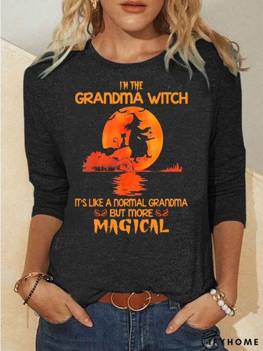 Halloween Crew Neck T-Shirt | IFYHOME