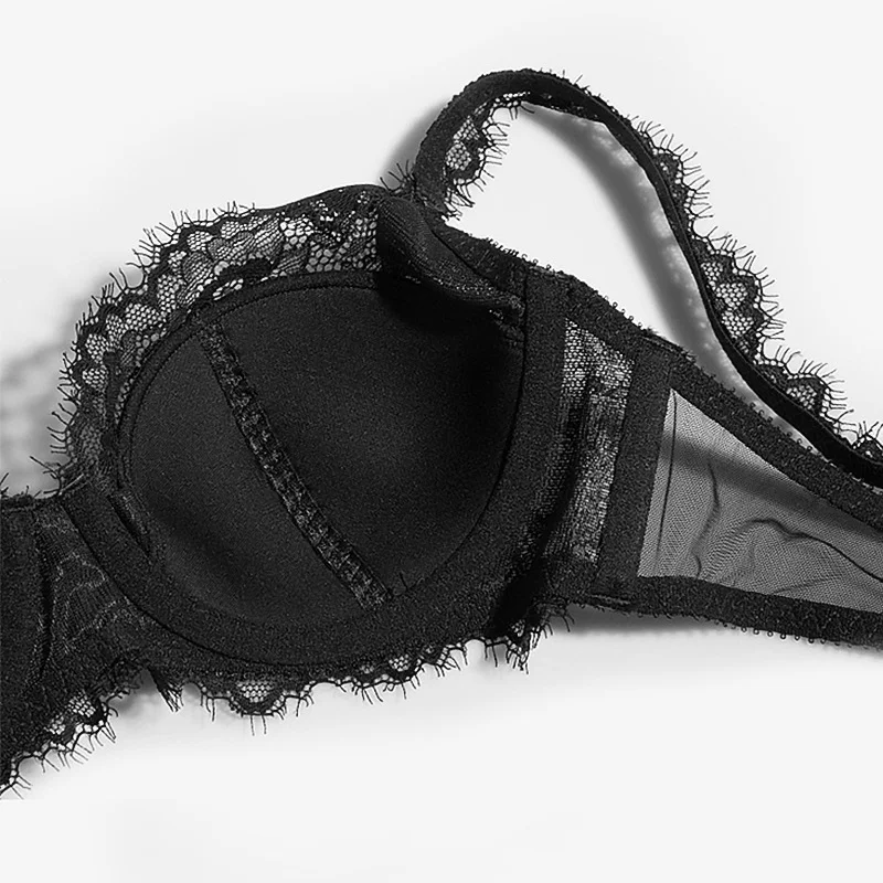 Churchf Sexy Lace Bra Thin-Minded Red Lingerie Set Of Life Year French Pure Bra Panties