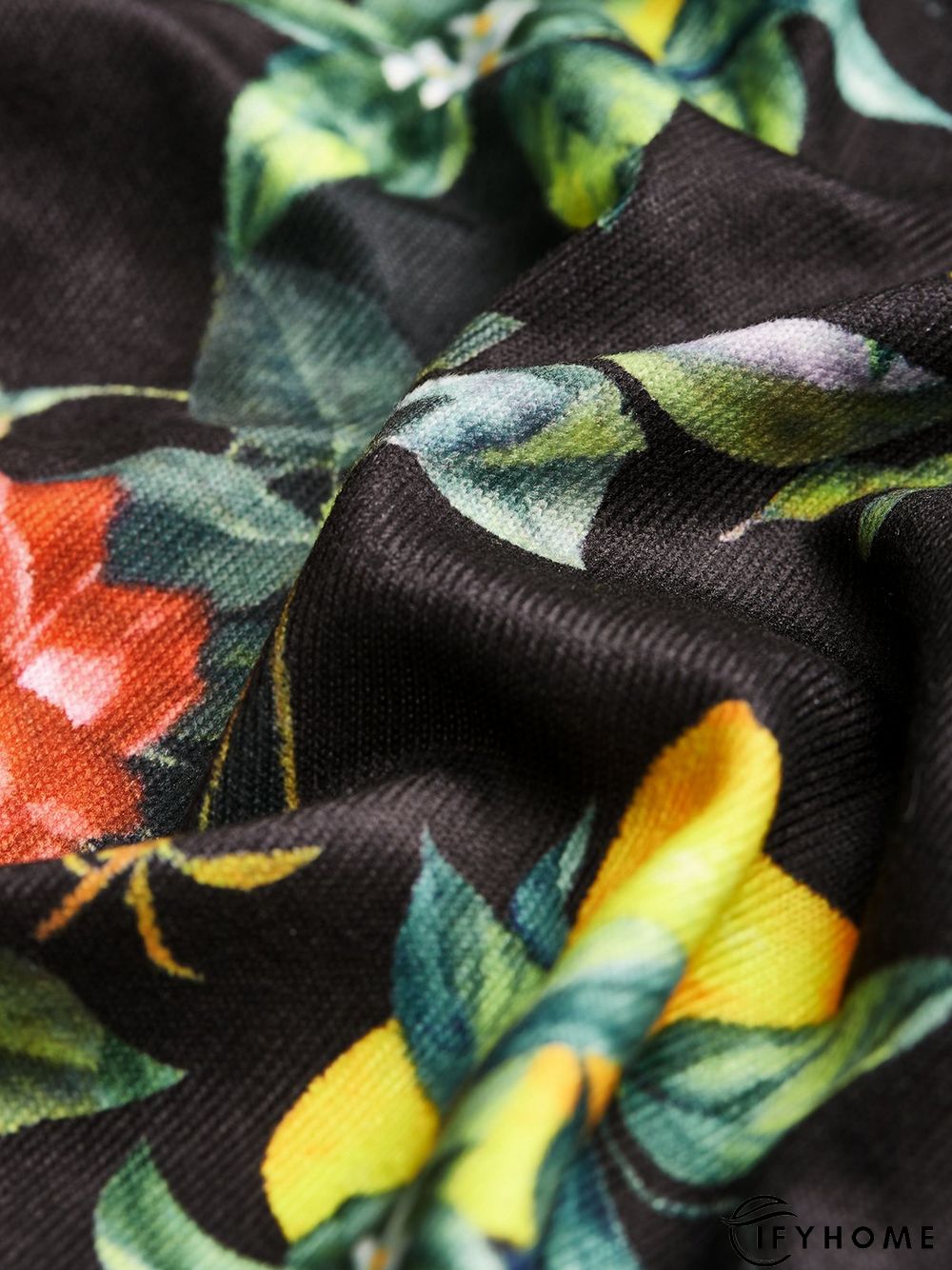 Collarless Vintage Cotton Blends Cardigan | IFYHOME