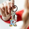 (US Only)PET Double Sided Special Shaped Easter Alphabet DIY Diamond Painting Keychain