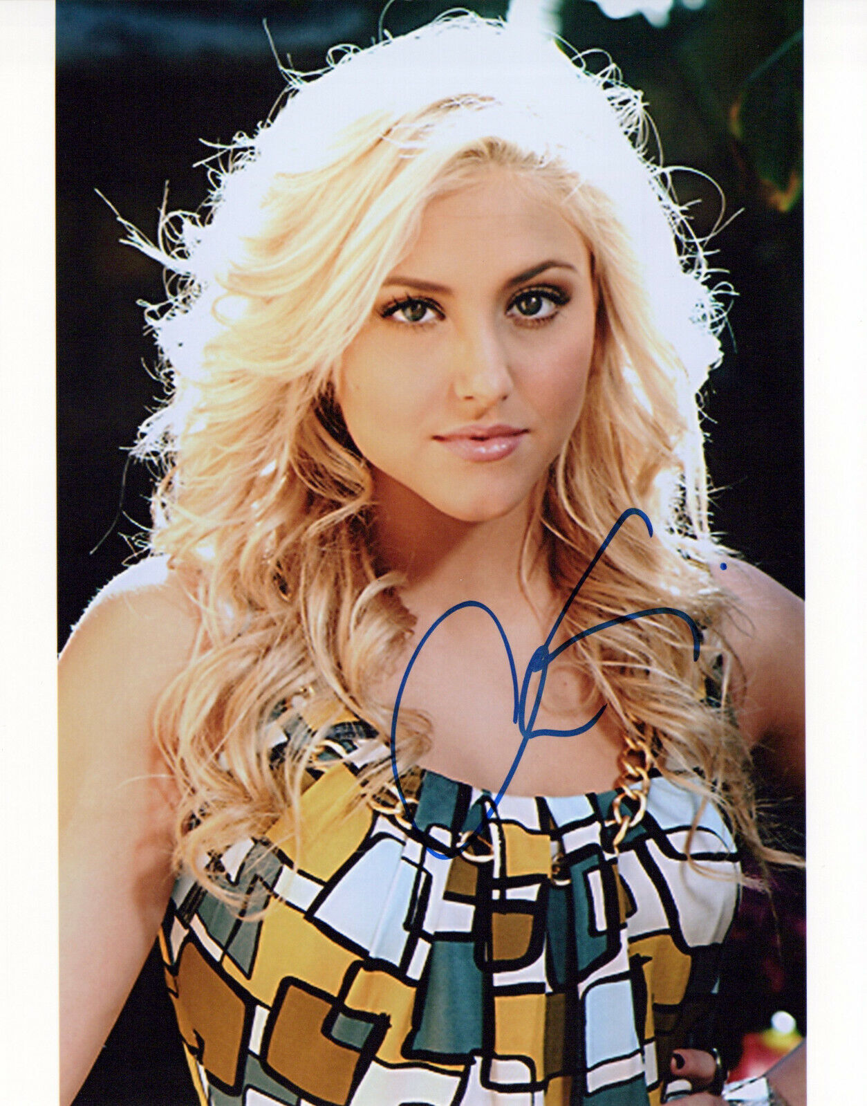 Cassie Scerbo glamour shot autographed Photo Poster painting signed 8x10 #17