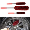Car Grooming Brush Faux Wool Car Cleaning Brushes Bendable Soft for Auto Washing