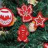 10pcs Weihnachtsbaum-diy kreative Diamant-Grußkarte