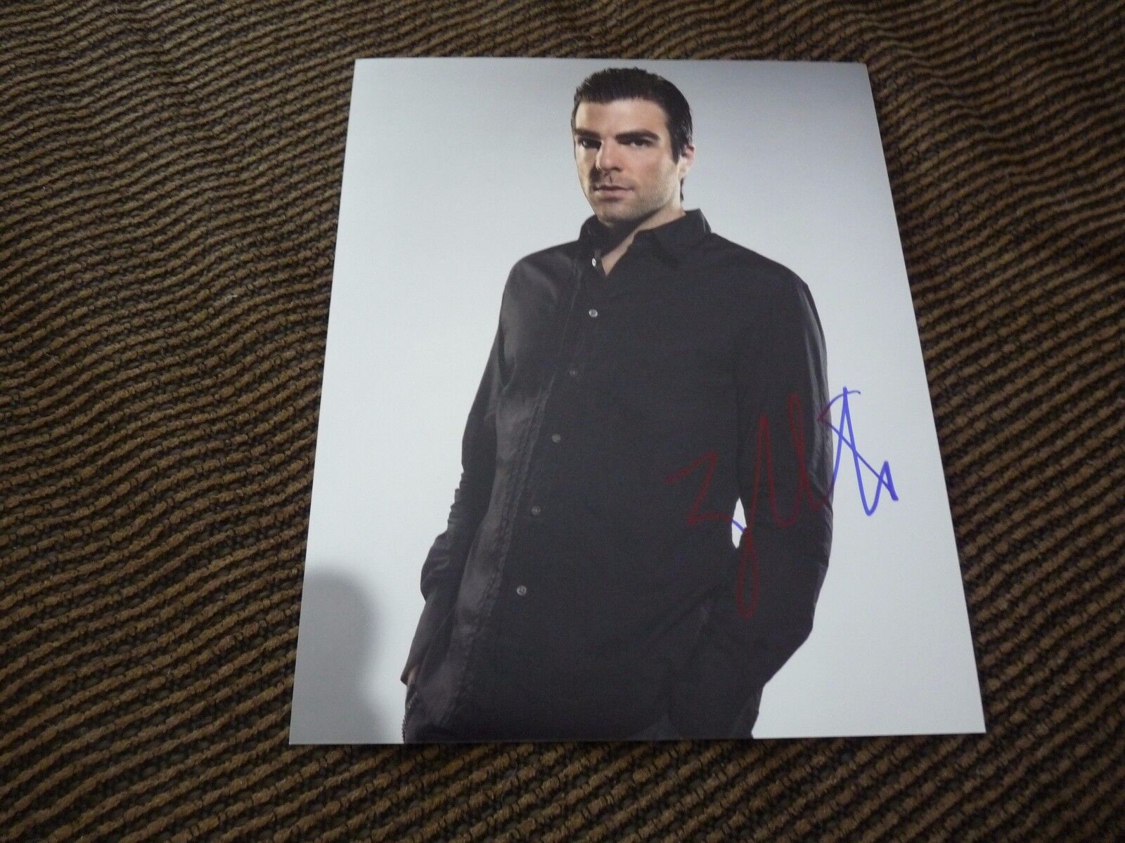 Zachary Quinto Star Trek Signed Autographed 8x10 Photo Poster paintings PSA Guaranteed