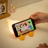 Lay Flat Duck Night Light, LED Soft Duck Lamp, Cute Glowing Duck, Silicone Dimmable Nursery Night Light, Rechargeable Bedside Touch Lamp