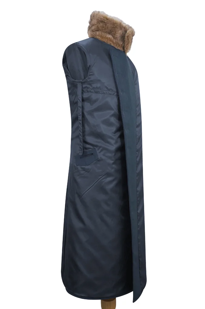   Luftwaffe German Officer Fur Collar Gabardine Greatcoat German-Uniform