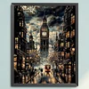 London Street-11CT Stamped Cross Stitch 40*50cm