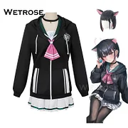 [Wetrose] In Stock Kazusa Kyouyama Blue Archive Cosplay Costume JK Uniform Wig Full Set