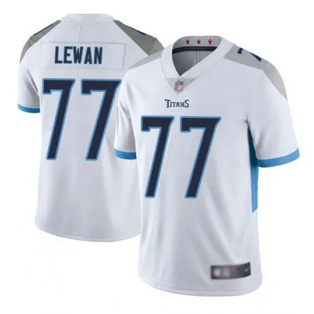 Men's Tennessee Titans #77 Taylor Lewan White Vapor Untouchable Limited Stitched Football Jersey