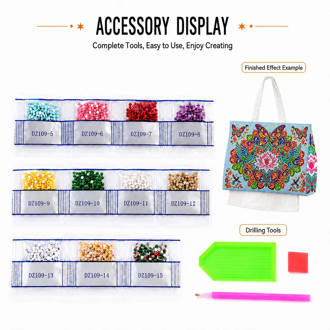 Diamond Tissue Organizer Exquisite Craftsmanship for Bathroom Bedroom Decor (Hummingbirds and butterflies)