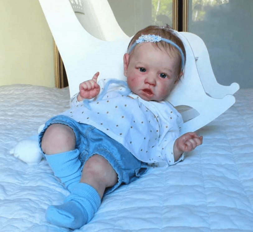 Reborn Mini Toddler Baby Dolls 12 inch Ella Realistic Reborn Baby Girl 2023 -Creativegiftss® - [product_tag] Creativegiftss.com