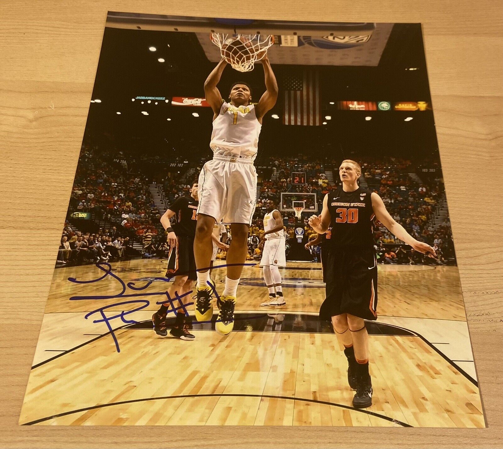 Ivan Rabb New York Knicks Golden Bears Cal Autographed Signed 8X10 Photo Poster painting W/COA