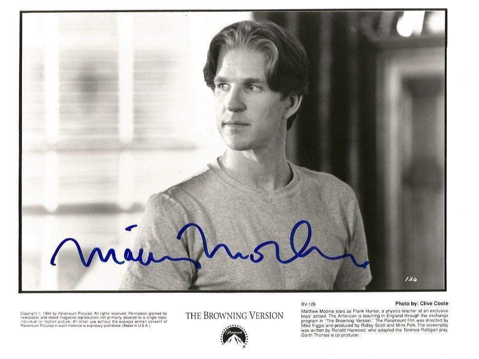 Matthew Modine TOP ACTOR autograph, In-Person signed Photo Poster painting