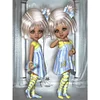 Diamond Painting-DIY Full Round Drill Doll