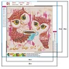Diamond Painting-DIY Full Round Drill Owl