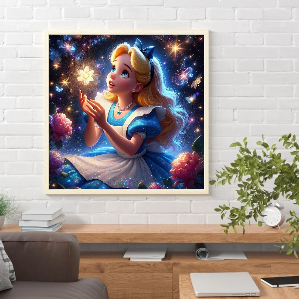 Diamond Painting - Full Round Drill - Alice(Canvas|50*50cm)