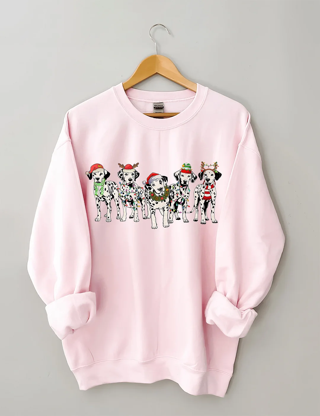 Christmas Dalmatian Sweatshirt